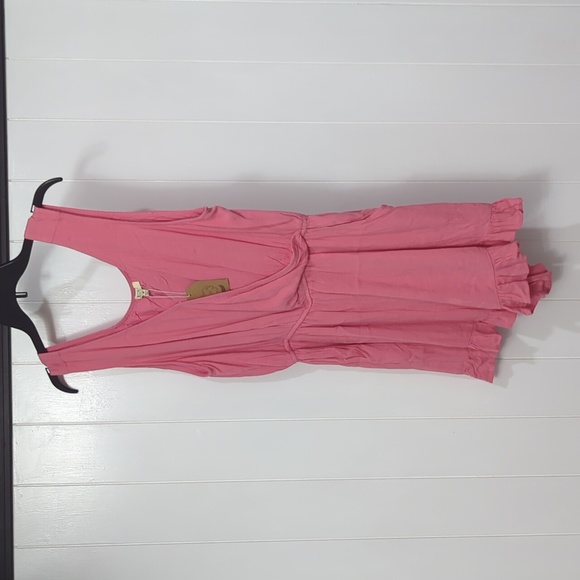 🌟NWT Kori Pink Ruffle Romper - Picture 2 of 12
